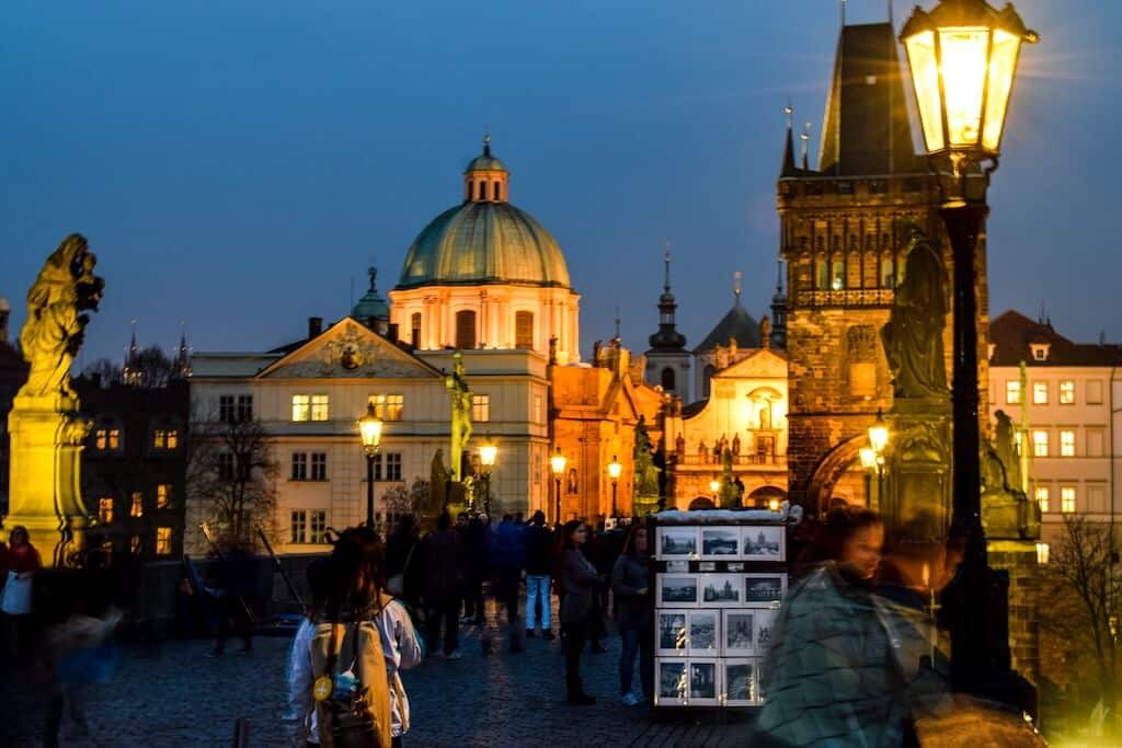 Prague Charles bridge