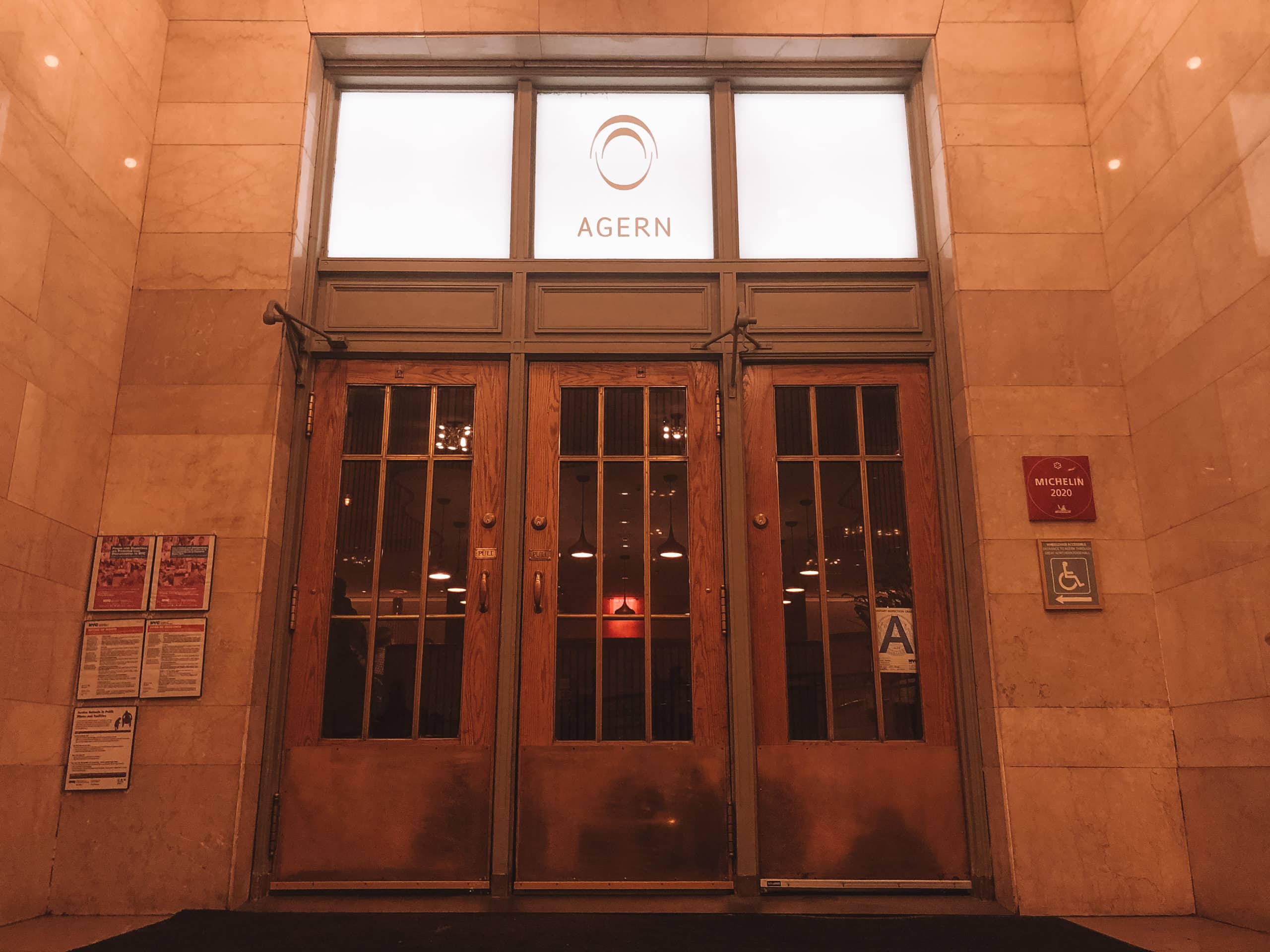 Agern мишлен рестораны, нью-йорк